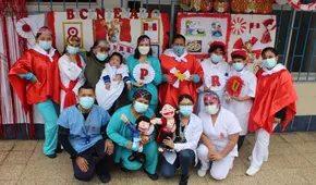 EsSalud: niños hospitalizados rinden homenaje al Perú con actividades del bicentenario