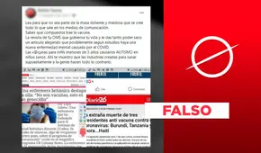 Es falso que tres presidentes hayan muerto “por ir contra la vacuna” de la COVID-19