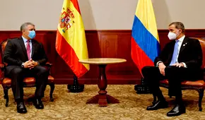 Presidente de Colombia y rey de España abordan en Perú la protección a migrantes