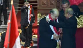 El día que Valentín Paniagua sí pudo ingresar al Congreso y entregar la banda presidencial