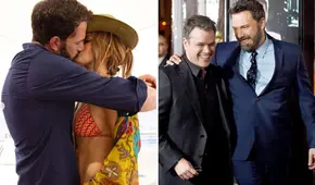 Matt Damon se alegró por el romance de Ben Affleck y JLo: “Estoy muy feliz por él”