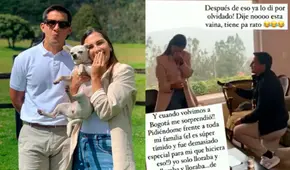 Manuela Camacho comparte imágenes inéditas de su pedida de mano: “Yo solo lloraba de felicidad”