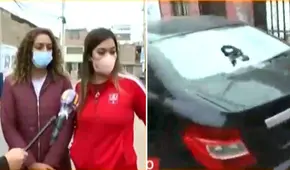 Auto de Daniela Uribe sufre daños por pelea entre las barras de Alianza Lima y Sport Boys