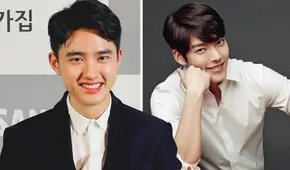 Kim Woo Bin muestra su cariño por D.O. de EXO con sorpresa en el set de The moon