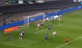 Boca vs. River: Braian Romero se perdió el 1-0 en el superclásico argentino