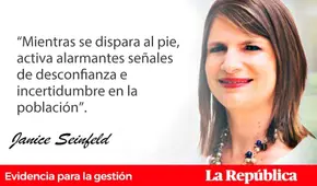 Dispararse al pie (y dejarnos cojos)