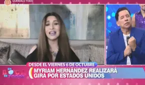 Myriam Hernández protagoniza bochornoso momento al olvidar letra de su canción en EBDT