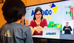 Aprendo en casa: 44% de los estudiantes lo consideran insuficiente para su aprendizaje