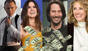 Actores y actrices mejor pagados: los millonarios sueldos de 17 estrellas de Hollywood