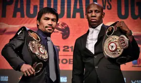 Manny Pacquiao vs. Yordenis Ugás: ¿canales de TV y horario para ver el boxeo EN VIVO?  