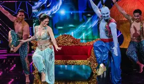 Jazmín Pinedo encarnó a la princesa de Aladdín en la semifinal de Reinas del show