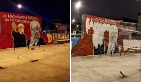 Guido Bellido rechazó que borraran mural en el que aparecía la figura de Héctor Béjar