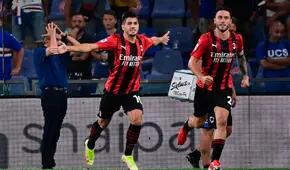 AC Milan venció 1-0 a Sampdoria por la fecha 1 de la Serie A 2021-22