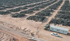 Kuwait: cementerio de neumáticos ‘más grande del mundo’ se convertirá en una nueva ciudad