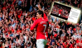 Cristiano Ronaldo dedicó emotivo post al United tras su regreso: “Sir Alex, esto es para ti”