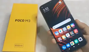 POCO M3: unboxing del nuevo smartphone gama media que tiene una potente batería de 6.000 mAh