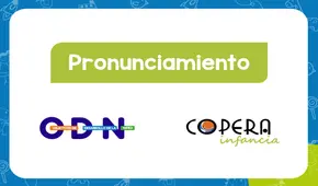 Copera Infancia saluda al Congreso por la aprobación de la moción 076