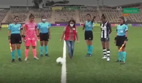 Alianza Lima vs. Universitario: Anahí Durand, ministra de la Mujer, dio el play de honor de la final