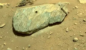 El rover Perseverance extrajo roca del planeta Marte, según NASA 