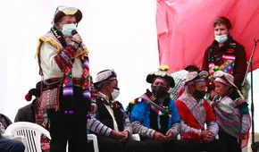 Gálvez: “Por primera vez está comenzando el gobierno de los peruanos originarios” 