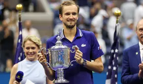 ¡Sorpresa en US Open! Medvedev vence a Djokovic en la final, tras un triple 6-4