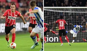 PSV y Real Sociedad empataron 2-2 por la fecha 1 de la Europa League