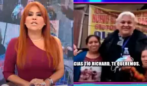 Magaly indignada con Richard Swing por regalar agua Evian en SJL: Debió llevar camiones cisterna