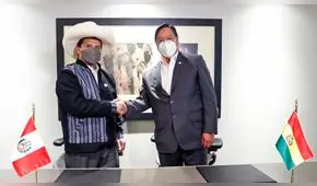 Pedro Castillo y el presidente de Bolivia acordaron realizar un gabinete binacional