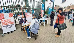 Carrera de firmas a favor y en contra de la asamblea constituyente