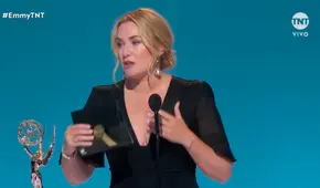 Kate Winslet ganó premio a mejor actriz en una miniserie y dio poderoso mensaje a la mujer