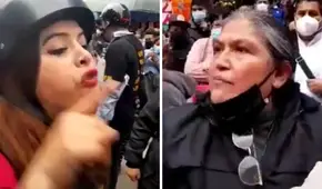 Se viraliza video donde se ve a empresarias de Gamarra expulsando a miembros de La Resistencia