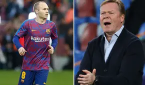 Iniesta sobre actualidad de Koeman en Barcelona: “No es fácil, necesita tiempo”