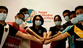 Hinchas de los equipos de la Liga 1 se unen contra la pandemia: “¡Vacúnate ya!”