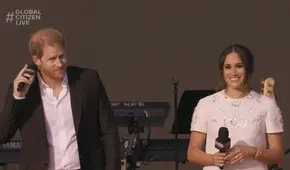 Príncipe Harry y Meghan Markle asistieron al Global Citizen 2021 para pedir equidad en vacunación