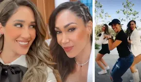 Melissa Loza y Tepha Loza graban coreografías para TikTok tras reconciliarse en EEG