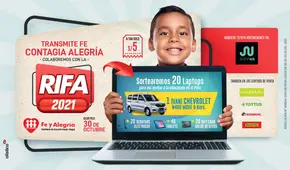 Fe y Alegría sorteará una Van N400 de Chevrolet