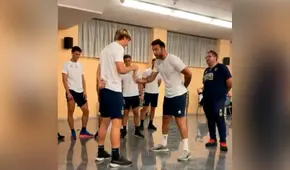 Gianluigi Buffon ganó competencia de piedra, papel o tijera entre jugadores del Parma