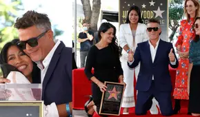 Yalitza Aparicio y Alejandro Sanz deslumbraron en el Paseo de la Fama de Hollywood