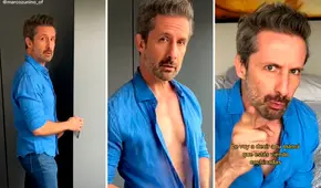 Marco Zunino sorprendió a sus seguidores de Instagram con debut en TikTok 