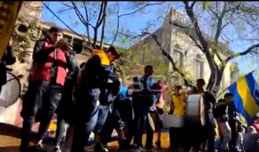 Boca Juniors vs River Plate: hinchas ‘xeneizes’ alientas a su equipo desde el barrio La Boca
