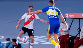 El Superclásico se pintó de rojo y blanco: River Plate venció 2-1 a Boca Juniors