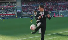 River vs. Boca: Gallardo derrochó magia al dominar el balón en pleno superclásico