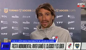 Leonardo Ponzio sobre el superclásico argentino: “Fue un día muy especial”