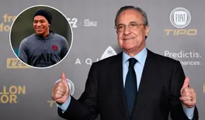 Florentino Pérez sobre Mbappé: “Esperamos que para enero se solucione todo”