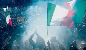 Roma: violentas protestas antivacunas dejan heridos Roma: violentas protestas antivacunas dejan heridos