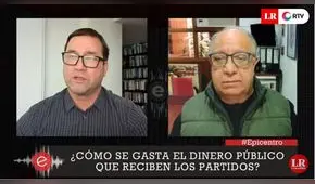 Tuesta sobre uso del financiamiento público: “No hay nada ilegal, pero no fue el propósito inicial”