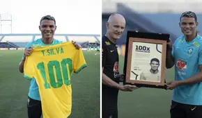 Eliminatorias Qatar 2022: Thiago Silva cumplió 100 partidos con la selección brasileña