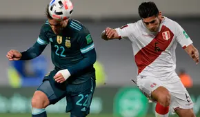 Perú no pudo en su visita a Argentina y perdió 1-0 por la fecha 12 de las Eliminatorias Qatar 2022
