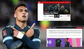 “Sin lucir”: así informaron los medios argentinos la victoria ante Perú  