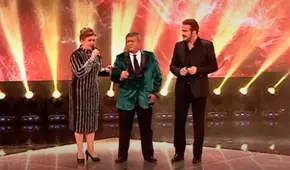 La voz senior: Mito Plaza cantó en la última gala junto a Pimpinela